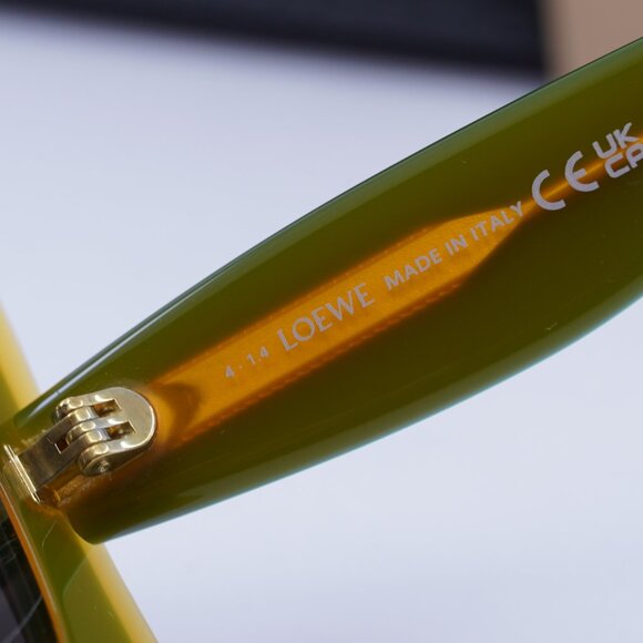 Loewe LW40140U 20A Cat Eye Sunglasses – Black/Orange/Grey - Picture 5 of 11